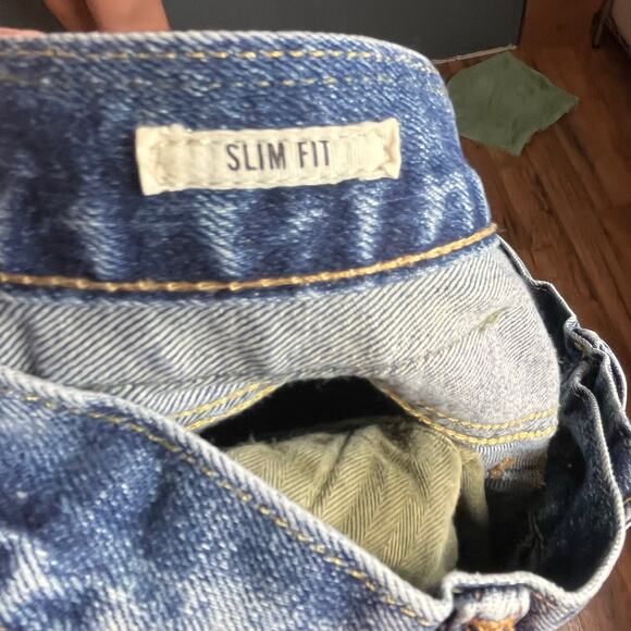 Todd Snyder Slim Fit Men’s Jeans 32 x 30 Whiskered Western Ranch Core Comfort - Picture 5 of 6